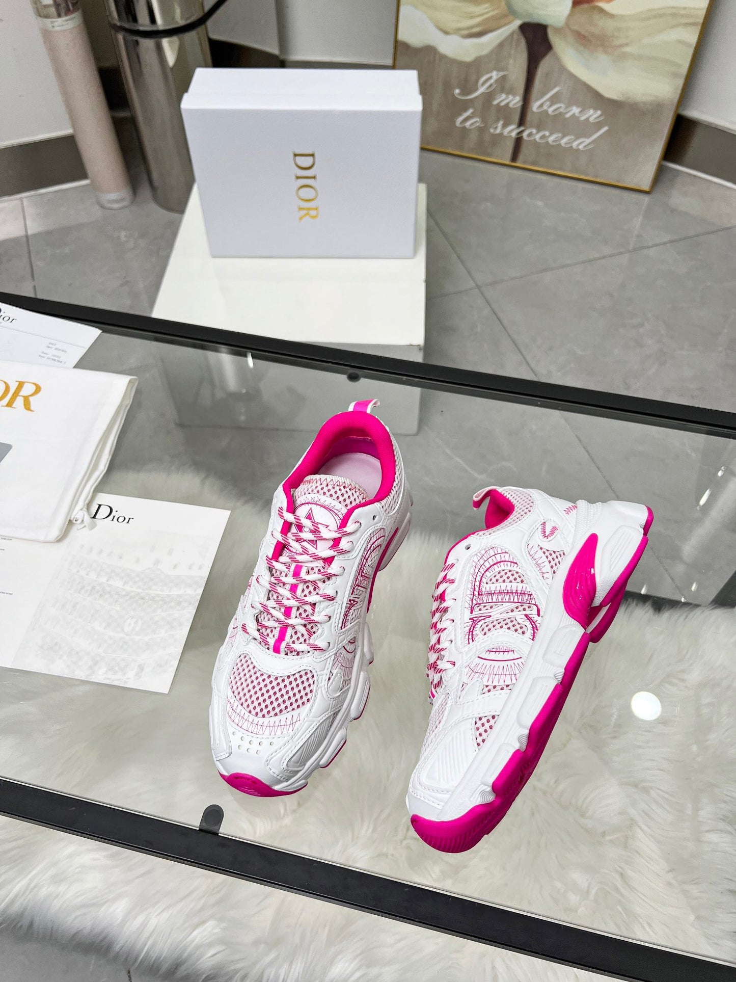 Dior B30 Sneaker in Pink/Weiß – Eine ausführliche Analyse